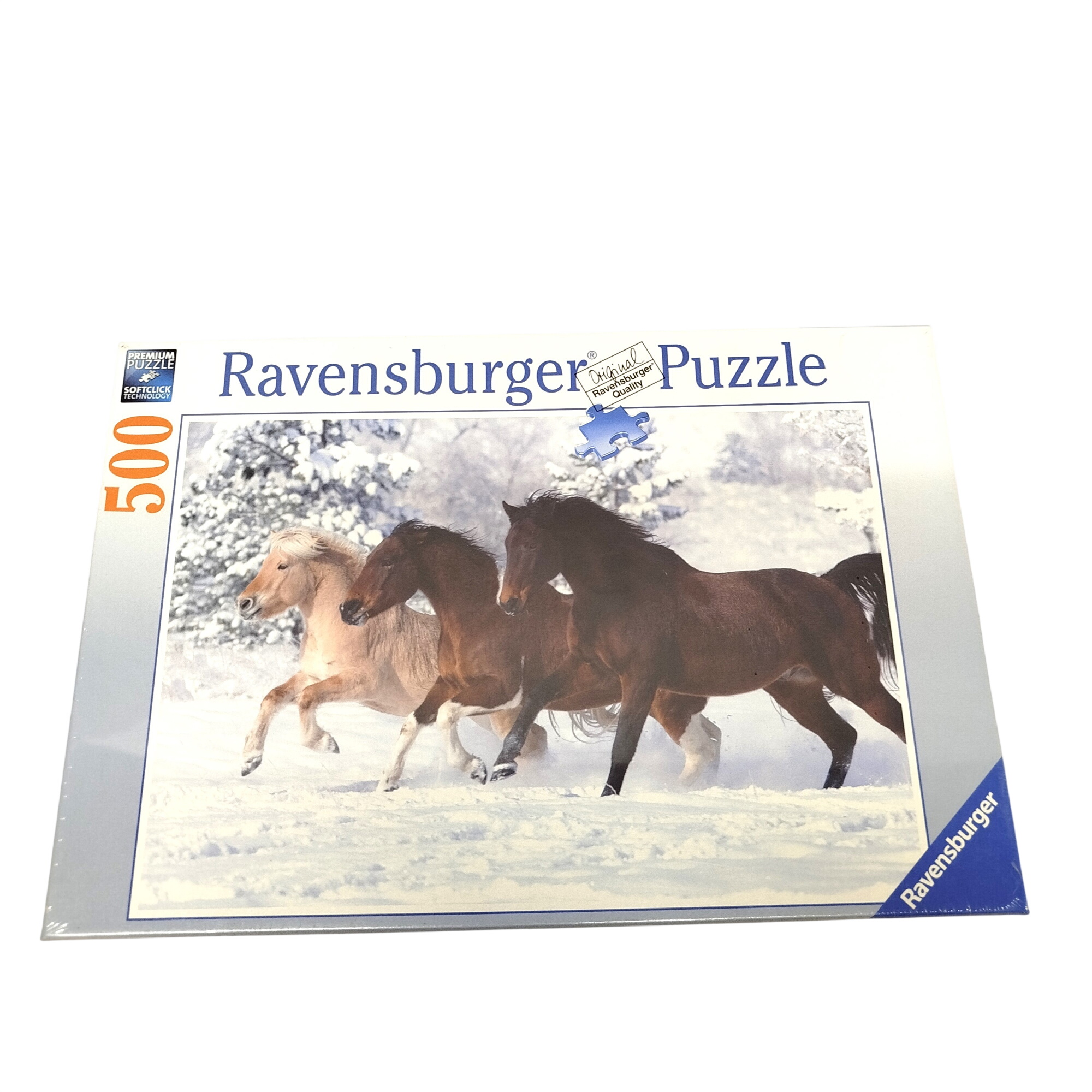 Puzzle 500 pièces Chevaux Comme neuf -  reconditionné disponible sur Label Emmaüs